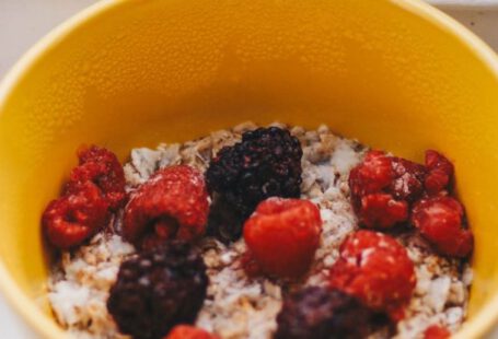 Protein Powders - Delicious bowl with fresh berries and cereals